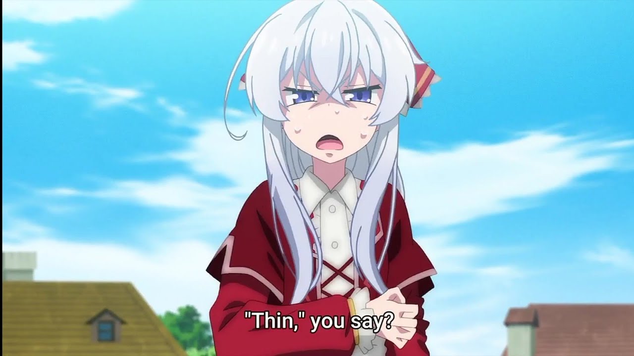 Elaina gets angry when she is called a child - Majo no Tabitabi