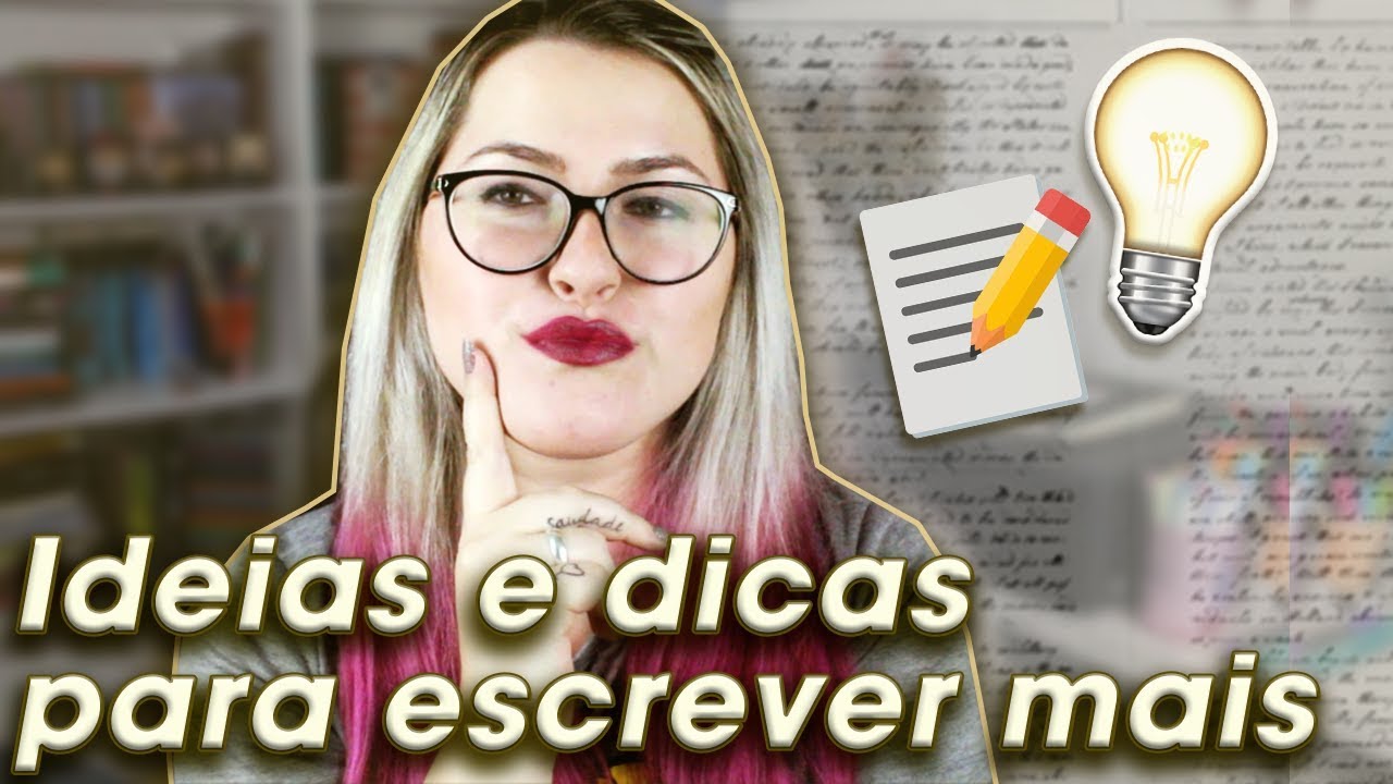 COMO TER IDEIAS PARA ESCREVER? 💡| Diário de Escrita 05