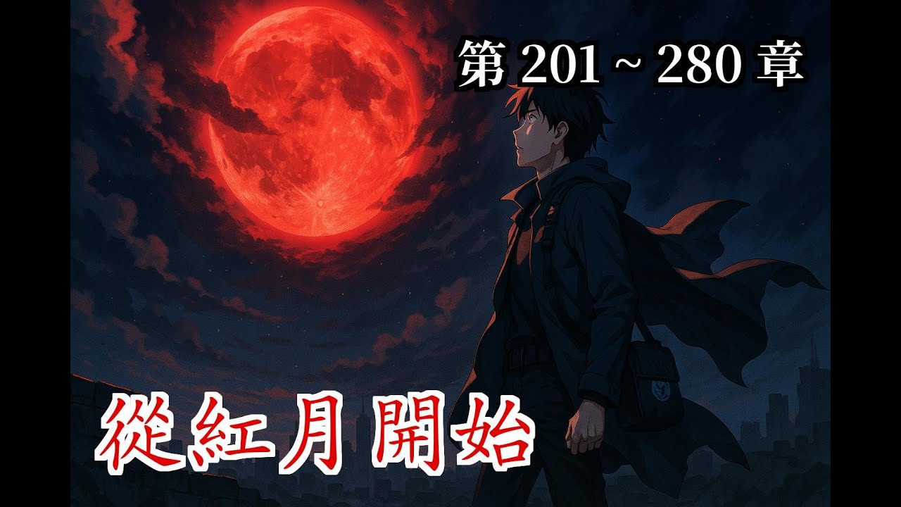 《從紅月開始》【科幻+变异】 第201-280章 紅月亮出現那一刻 全世界都成了瘋子 除了我！🔥一口气看进化变异爽文【已完结】