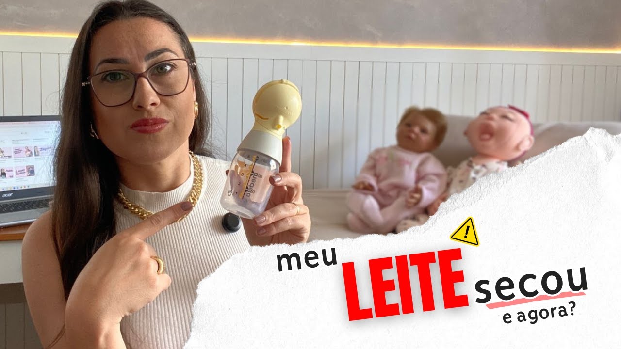 MEU LEITE SECOU! O que realmente funciona para aumentar a PRODUÇÃO DE LEITE MATERNO.