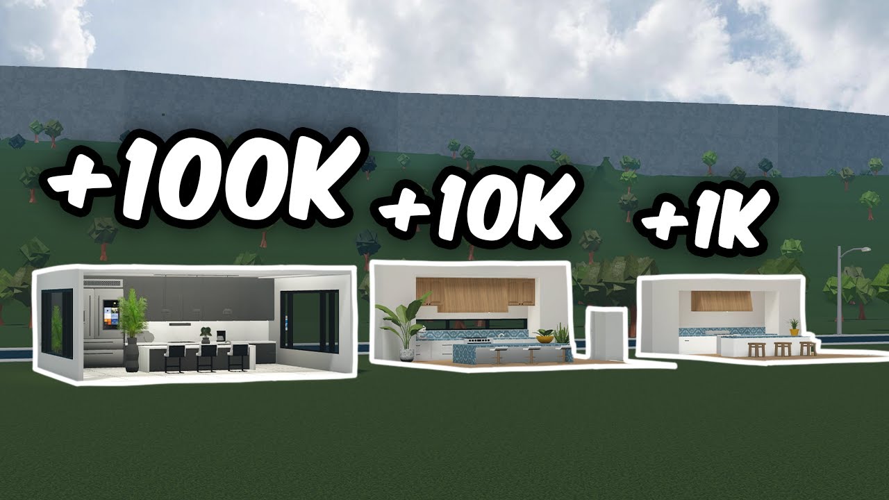 COCINA DE 100K vs 1K EN BLOXBURG