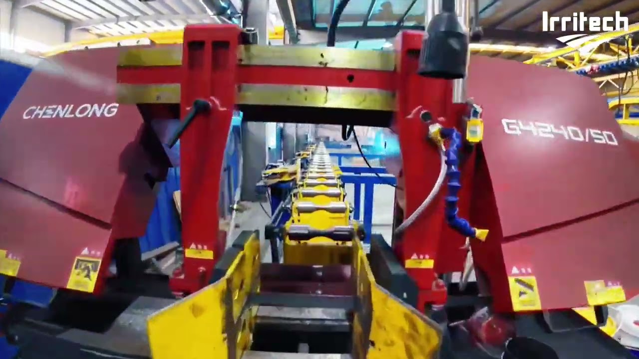 Irritech facility tour by drone