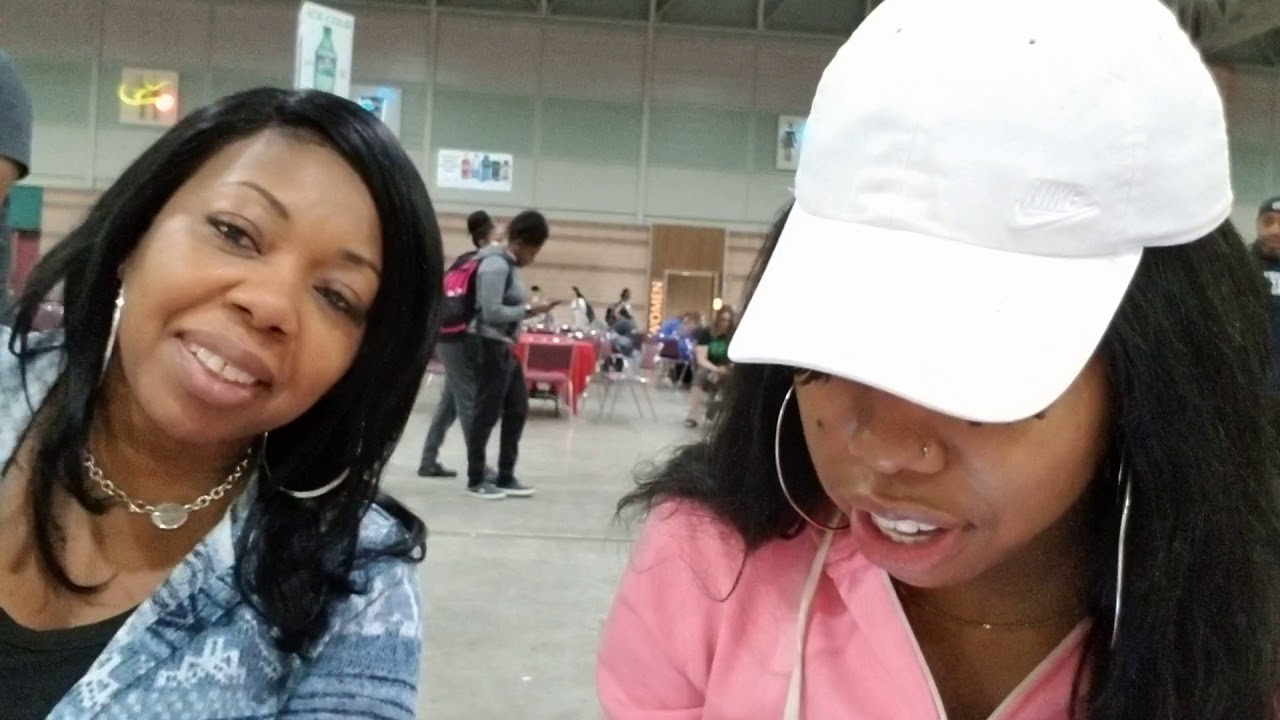 AUF Hawk Vs. Severn Lady Lightning halftime commentary by Destiny Jackson