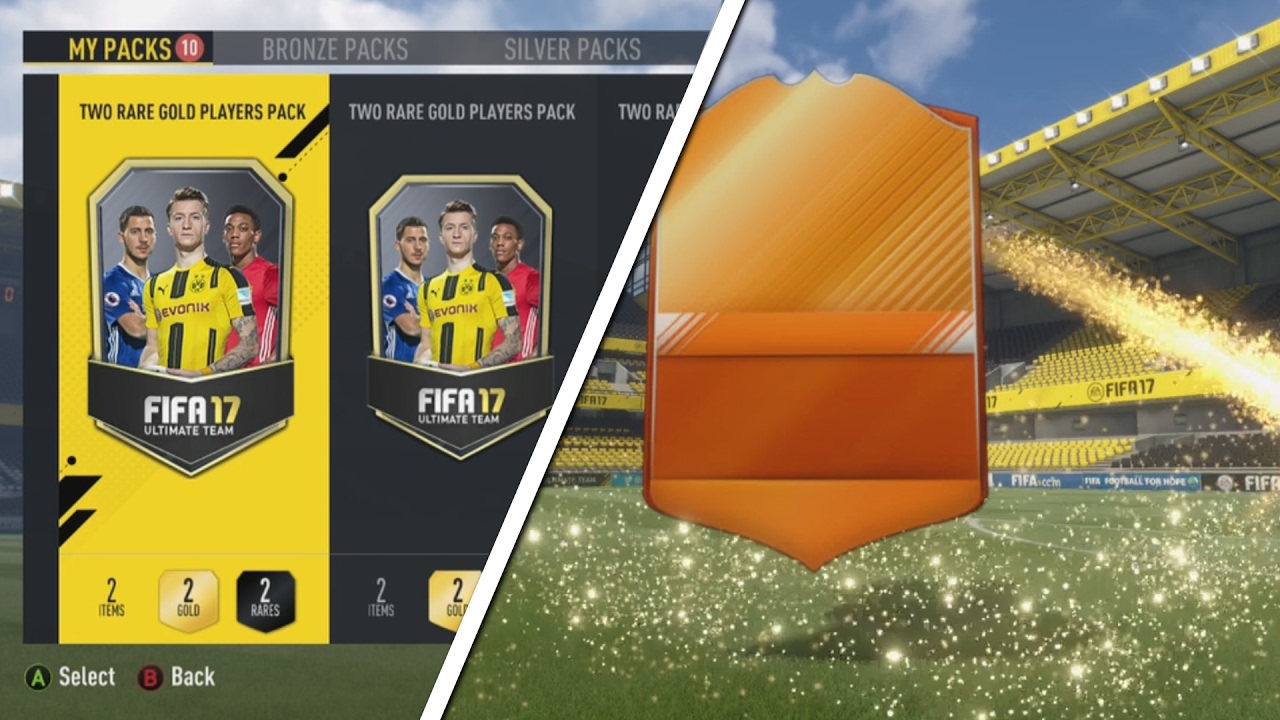 FIFA 17: WHAT CAN YOU GET FROM 10 GOLD 2 PLAYER PACKS INSANE MOTM IN A PACK!!