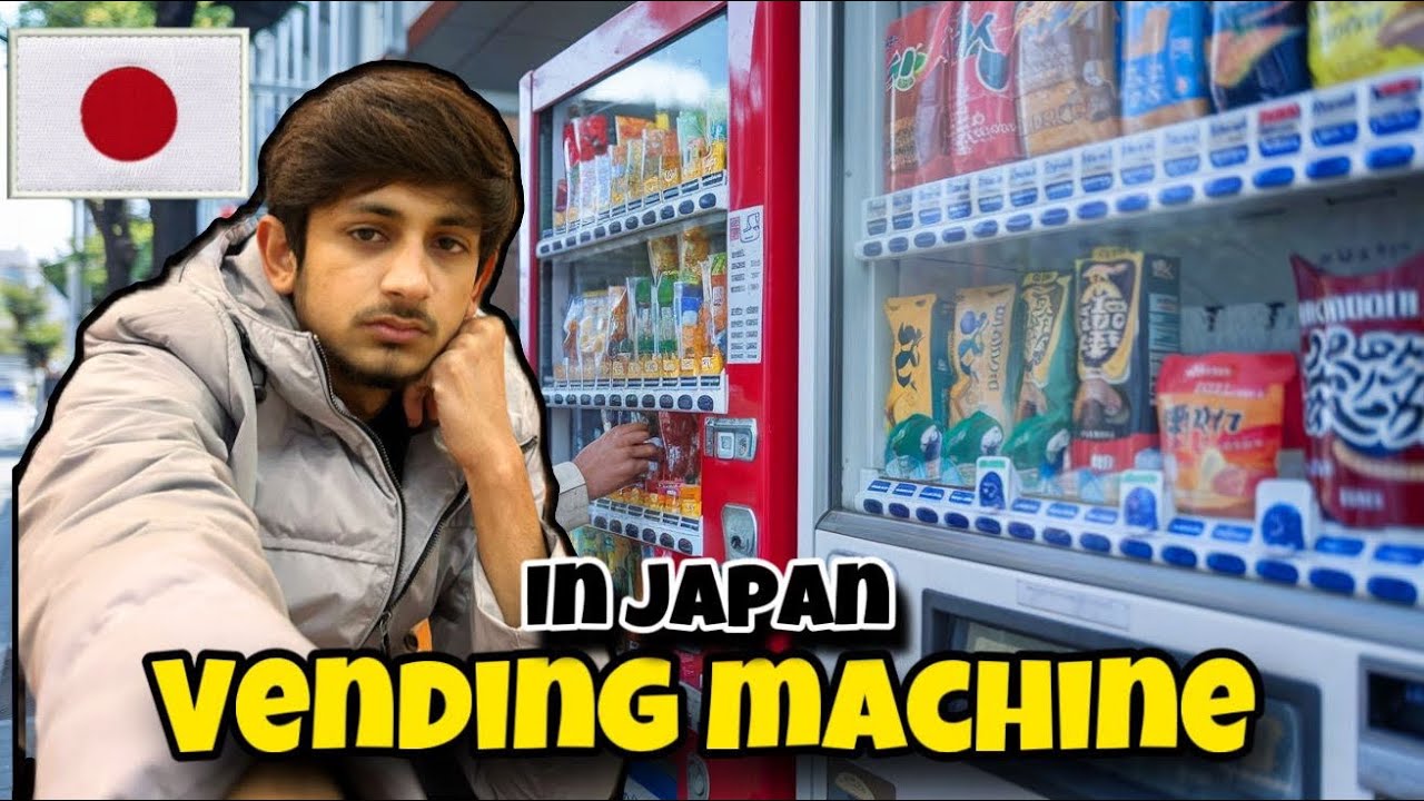 Vending machine ka apna maza ha japana 🇯🇵🤔