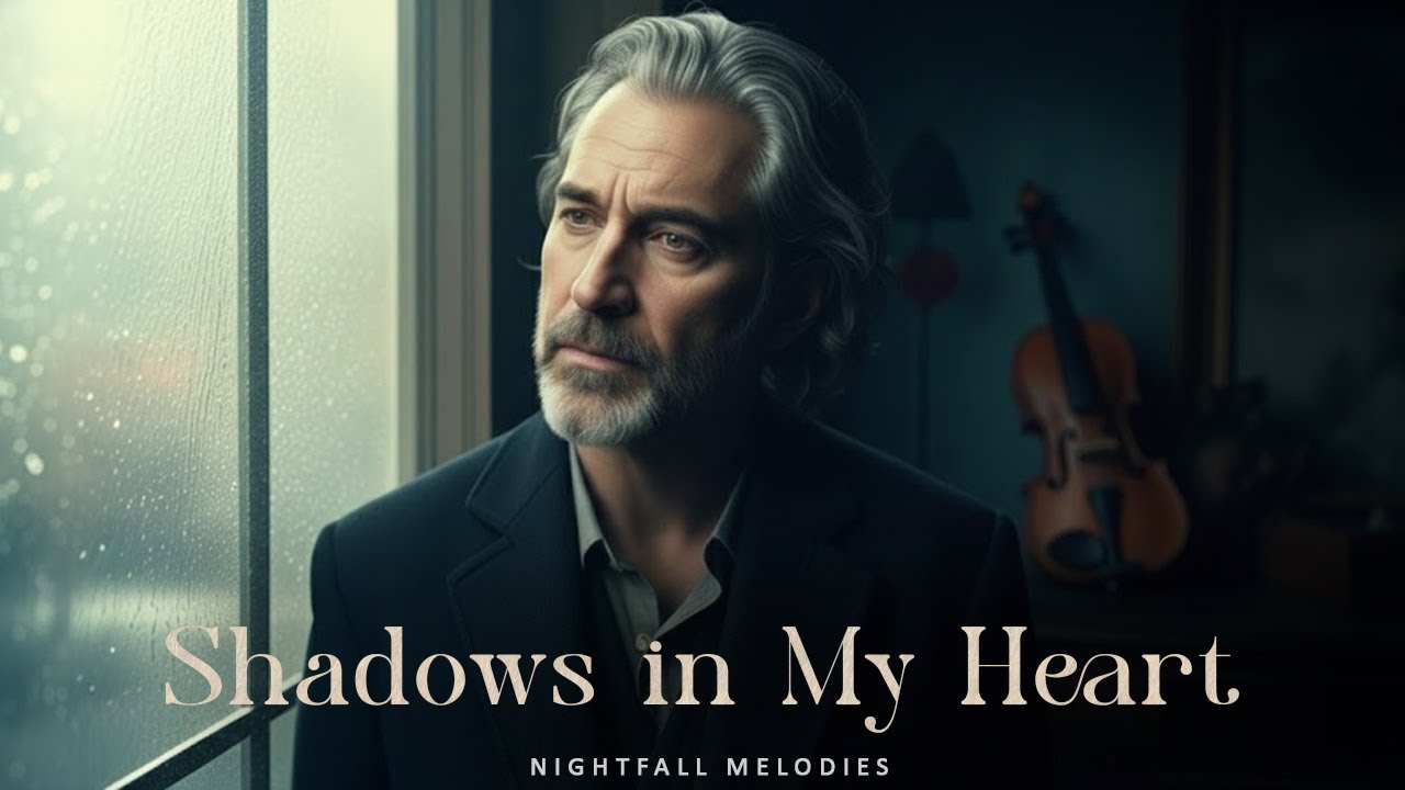 Shadows In My Heart - Nightfall Melodies | Official Lyric Video | Emotional Ballad 2025