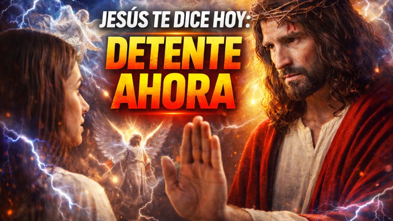 JESÚS TE PIDE QUE DETENGAS: TU DON CON ESTA BENDICIÓN LLEGA HOY  | Palabra Profética HOY