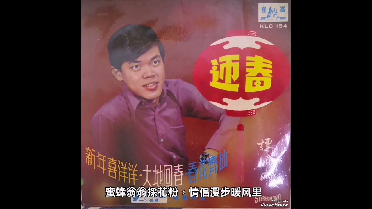 新年喜洋洋，春花齐放，大地回春，迎春花 ----- 譚顺成