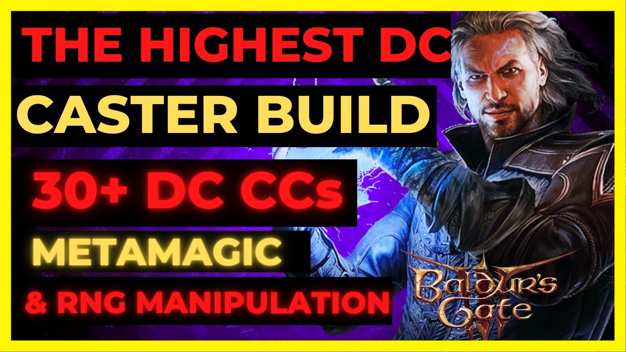 BG3 — САМЫЙ ВЫСОКИЙ билд мага DC: более 30 DC CC и МАНИПУЛЯЦИЯ СЛУЧАЯМИ! Готов к чести и тактике.