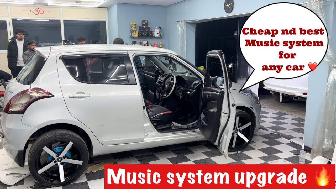 Modified Maruti Suzuki swift with budget audio upgrade | Audio setup under 30k | Budget Audio Setup