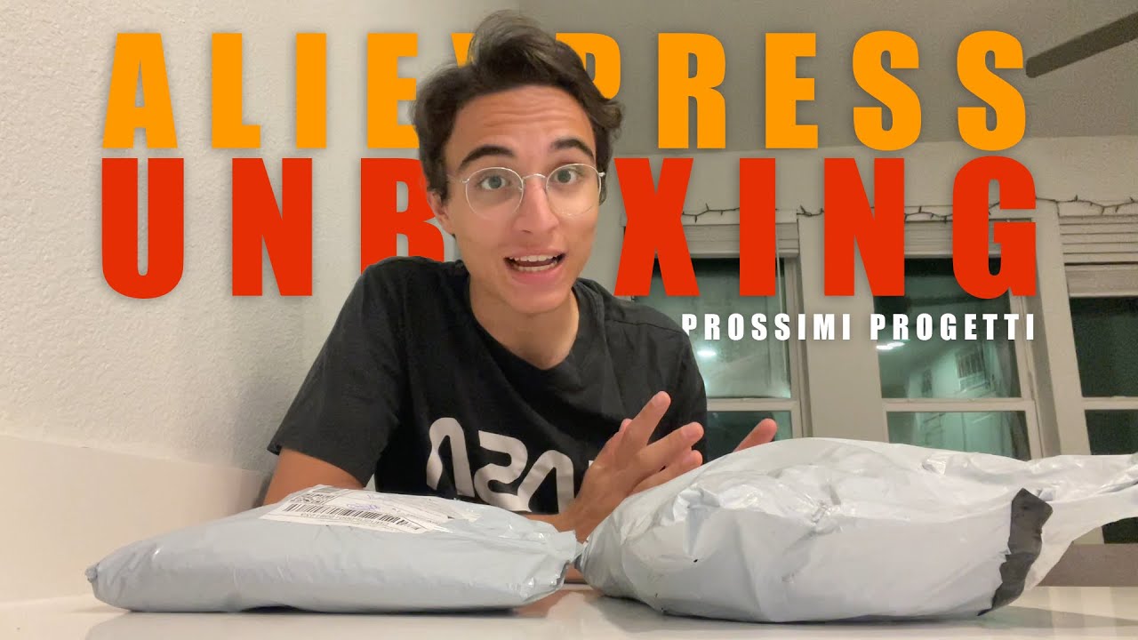Pacco Gigante da AliExpress! Mega Unboxing di Elettronica per Progetti e Maker #unboxing #aliexpress