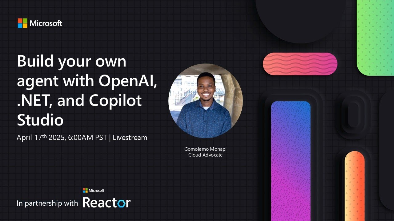 Build your own agent with OpenAI, .NET, and Copilot Studio