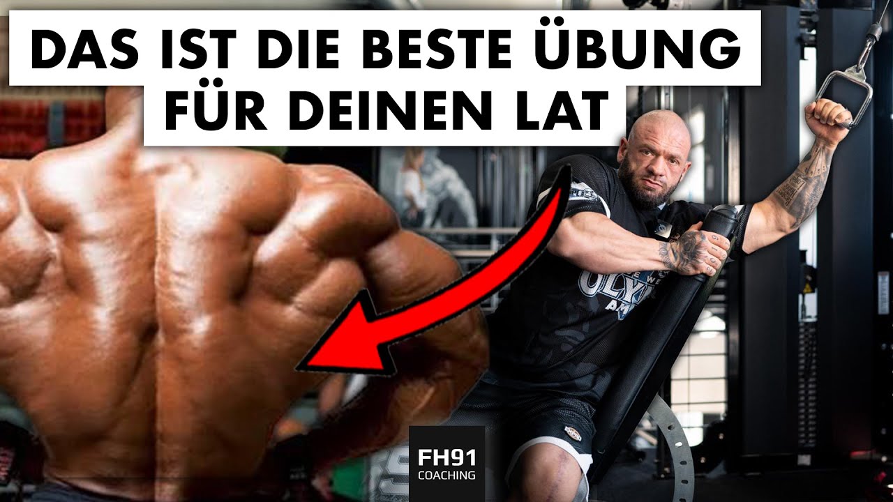DIESE Übung bringt deinen Lat zum explodieren 💥 Mein Tipp für dein Rückentraining!