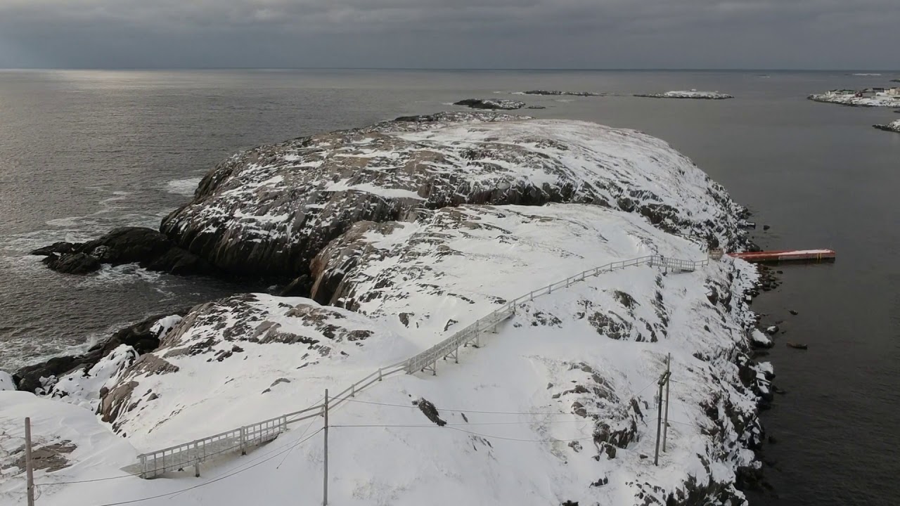 Drone channel Port Aux Basques Newfoundland