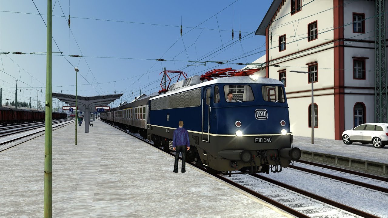 Train Simulator Folge 240 | Zeit der Bundesbahn | D-Zug nach Villingen | E10