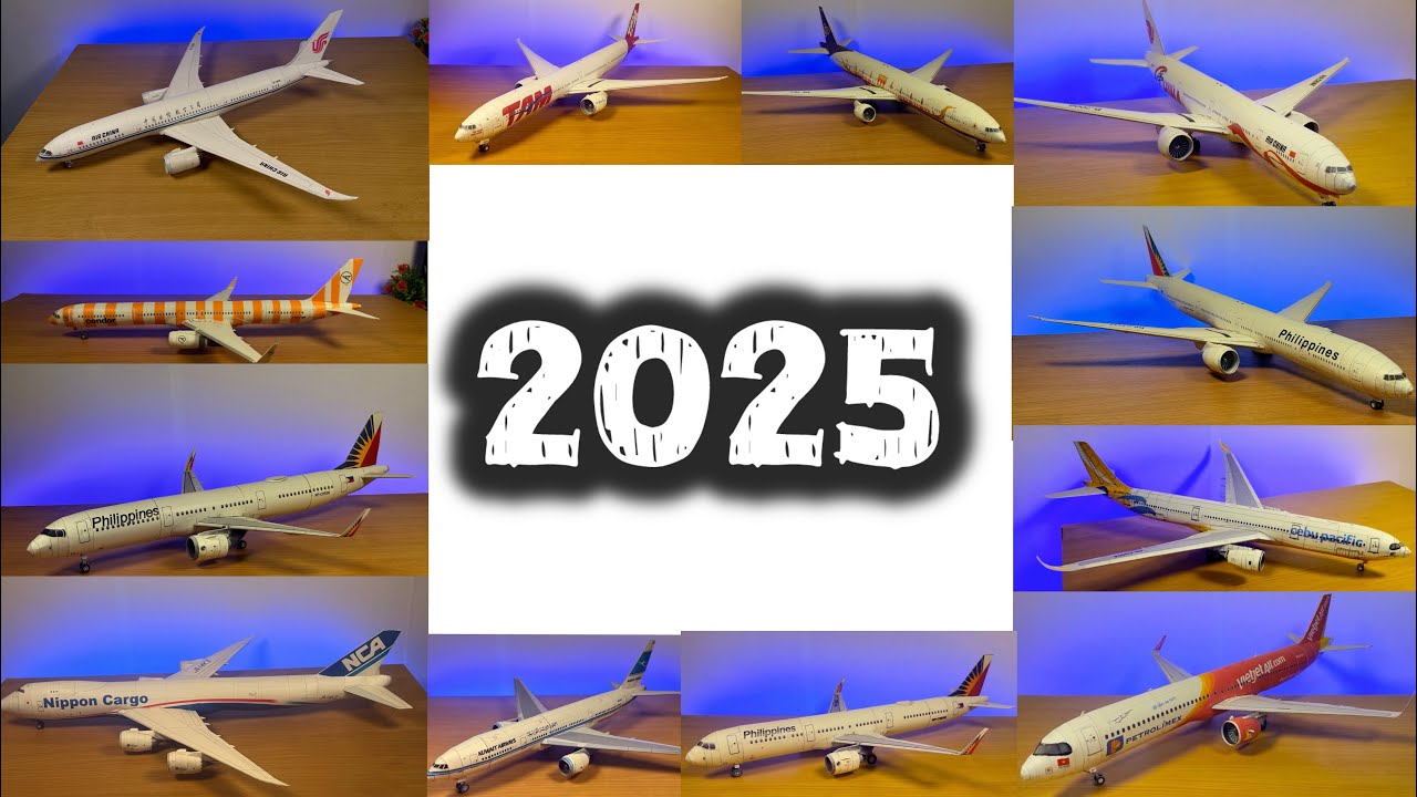 2025 Aircraft builds Compilation 