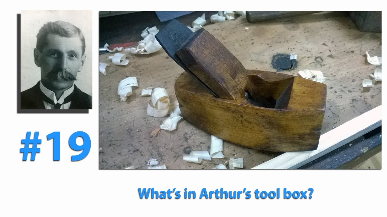 Antique Wooden Compass Plane | Arthur's Tool Box