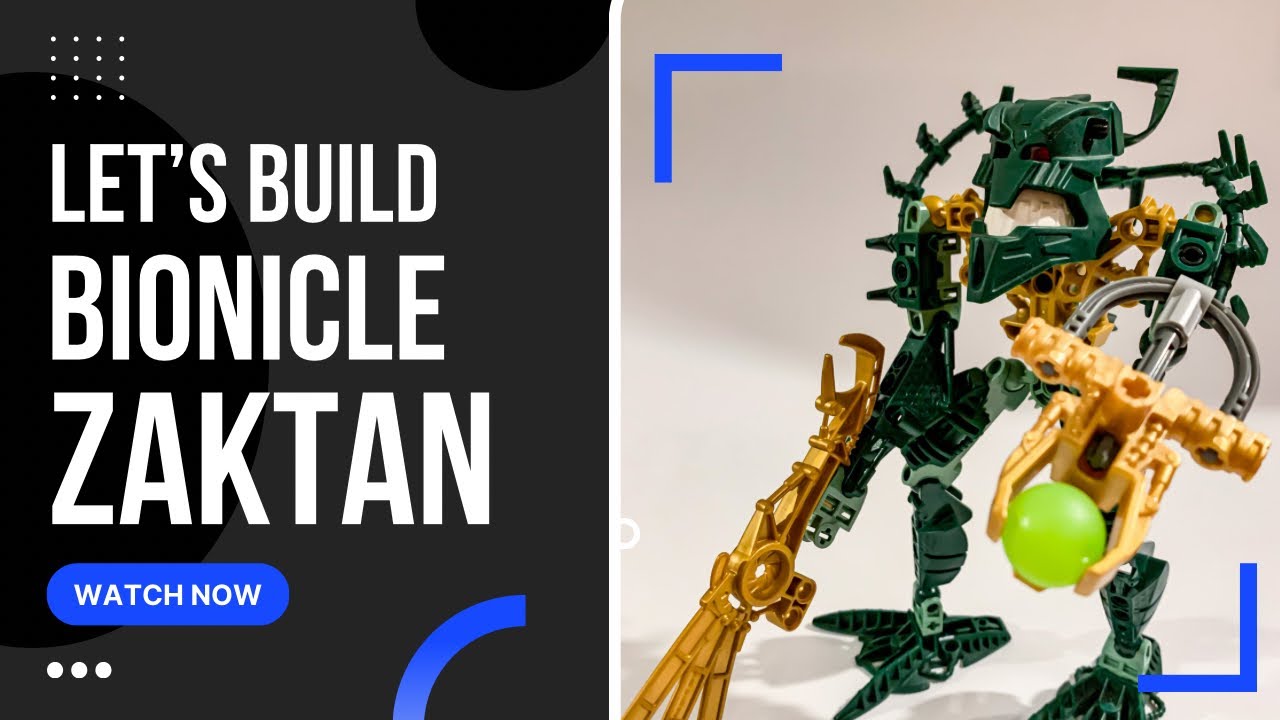 Lets Build Lego Bionicle - Piraka Zaktan (8903)