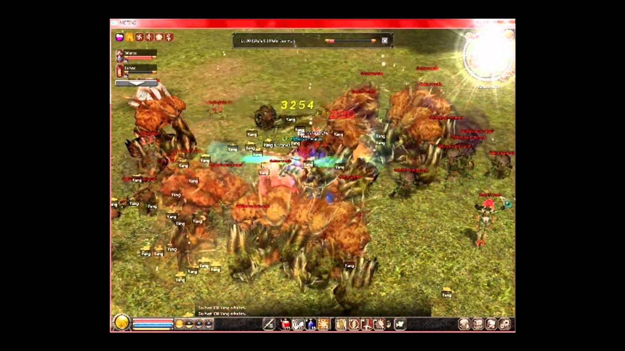 metin2 [Gonea] Warox vs. 90 Metin