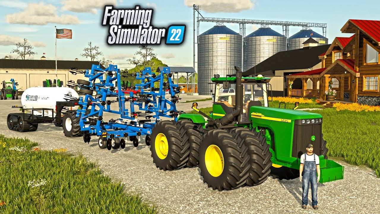 BUILDING A BIG $5,000,000 FARM FROM SCRATCH! (BIG TIME OPERATOR) | FARMING SIMULATOR 22