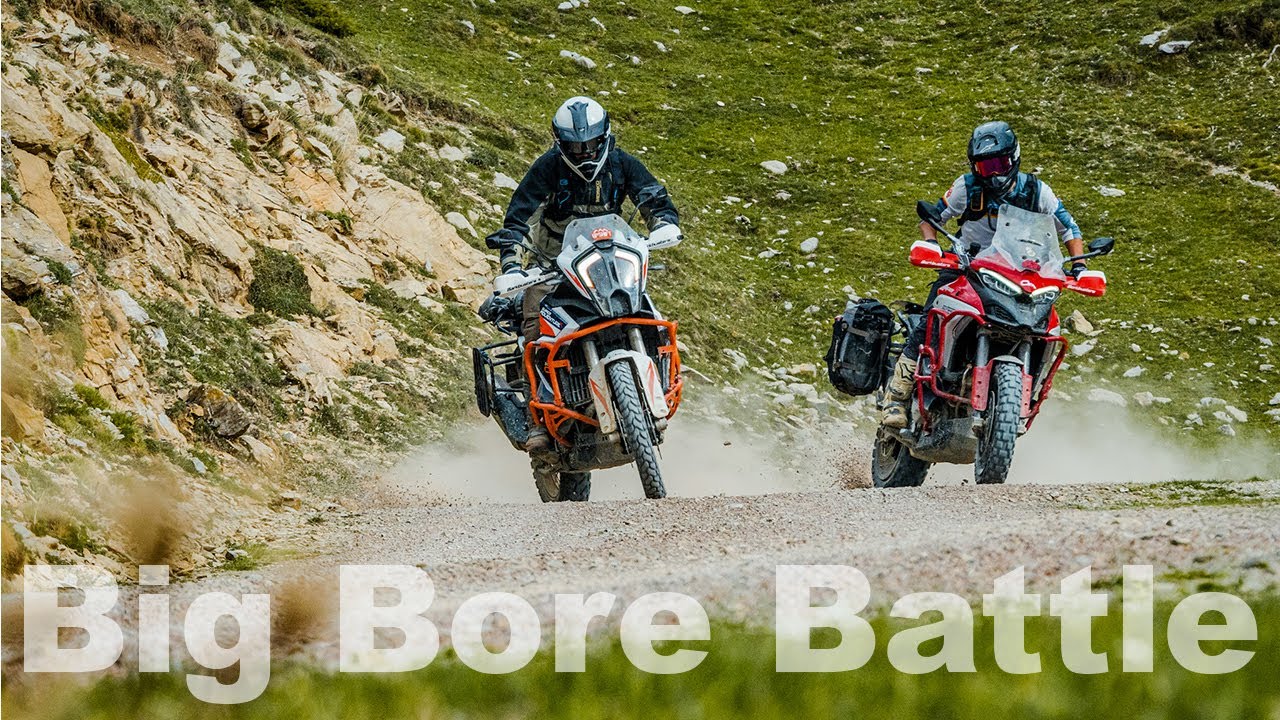 Big Bore Battle by Outback Motortek #ducatimultistradav4 #ktm1290superadventurer