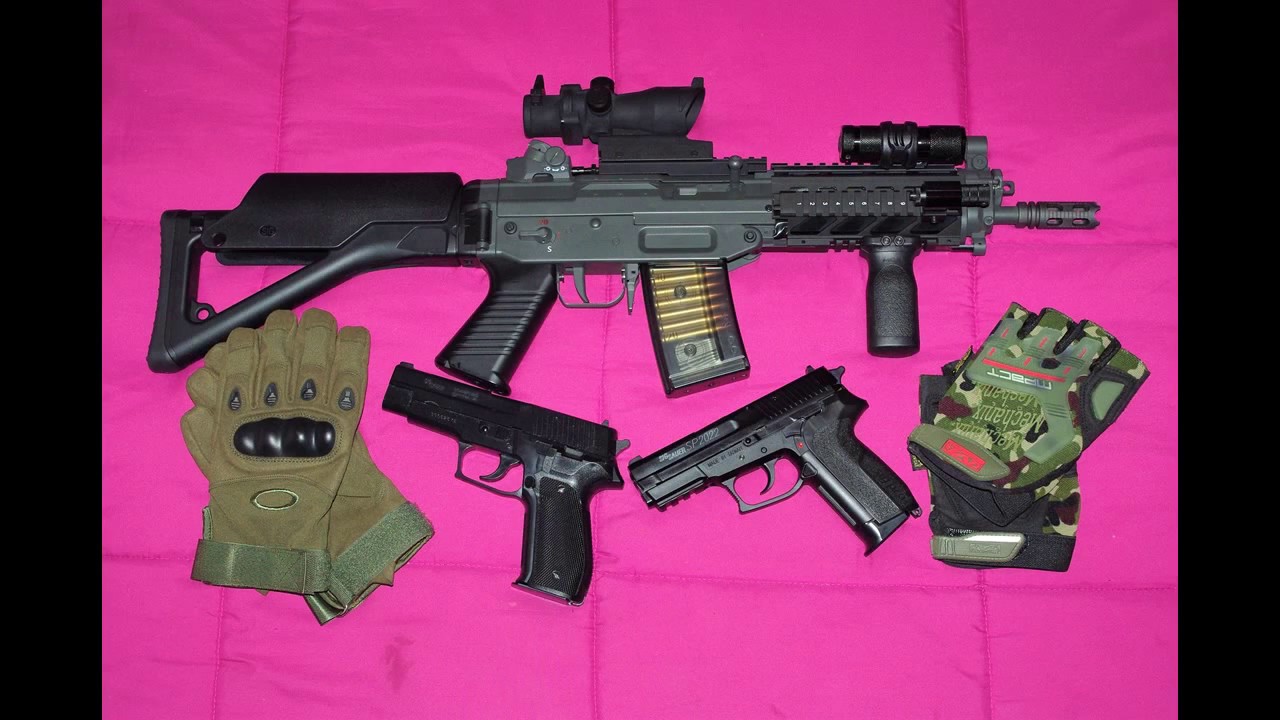Custom Jing Gong Airsoft Sig SG 552 Commando