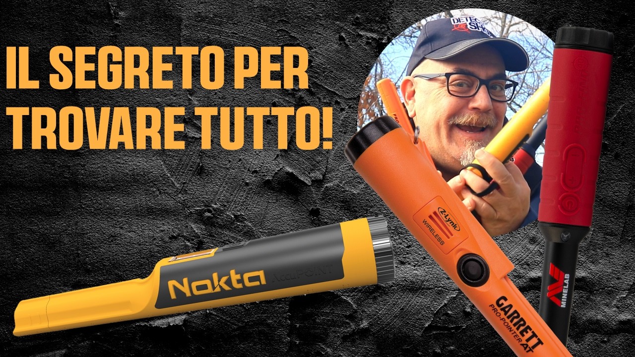 🥕🍌🌶 Guida "Easy" ai migliori Pinpointer portatili e Consigli d'uso dell'Esperto! 🥕🍌🌶