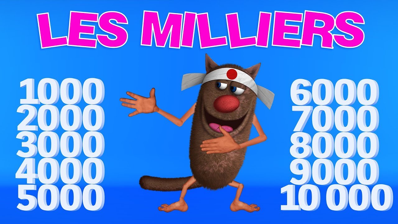 Foufou - Les Milliers pour les enfants (Learn Thousands for kids, toddlers, Children) 4k