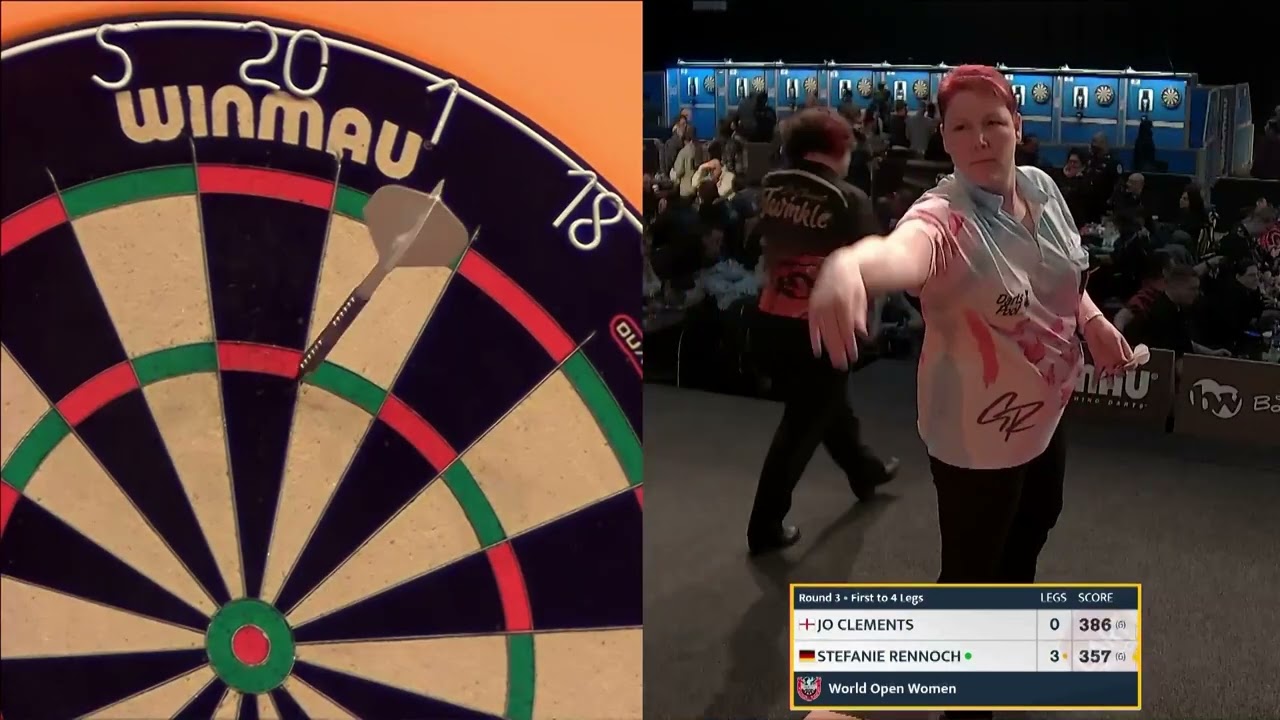 WDF World Open 2022 - Ladies: Clements - Rennoch