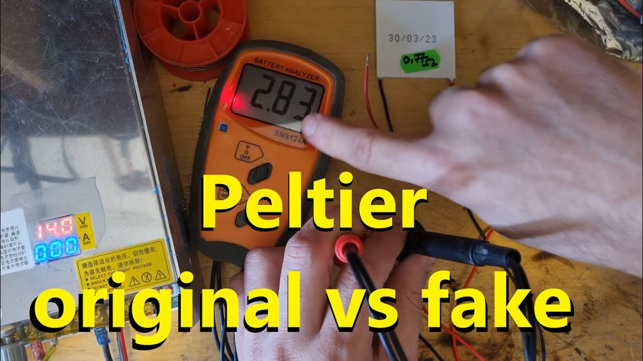 Peltier 100% Test - Genuine vs Fake