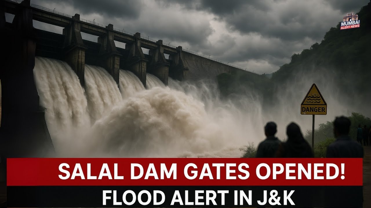 Salal Dam Gates Opened! Flood Alert in J&K After Torrential Rain