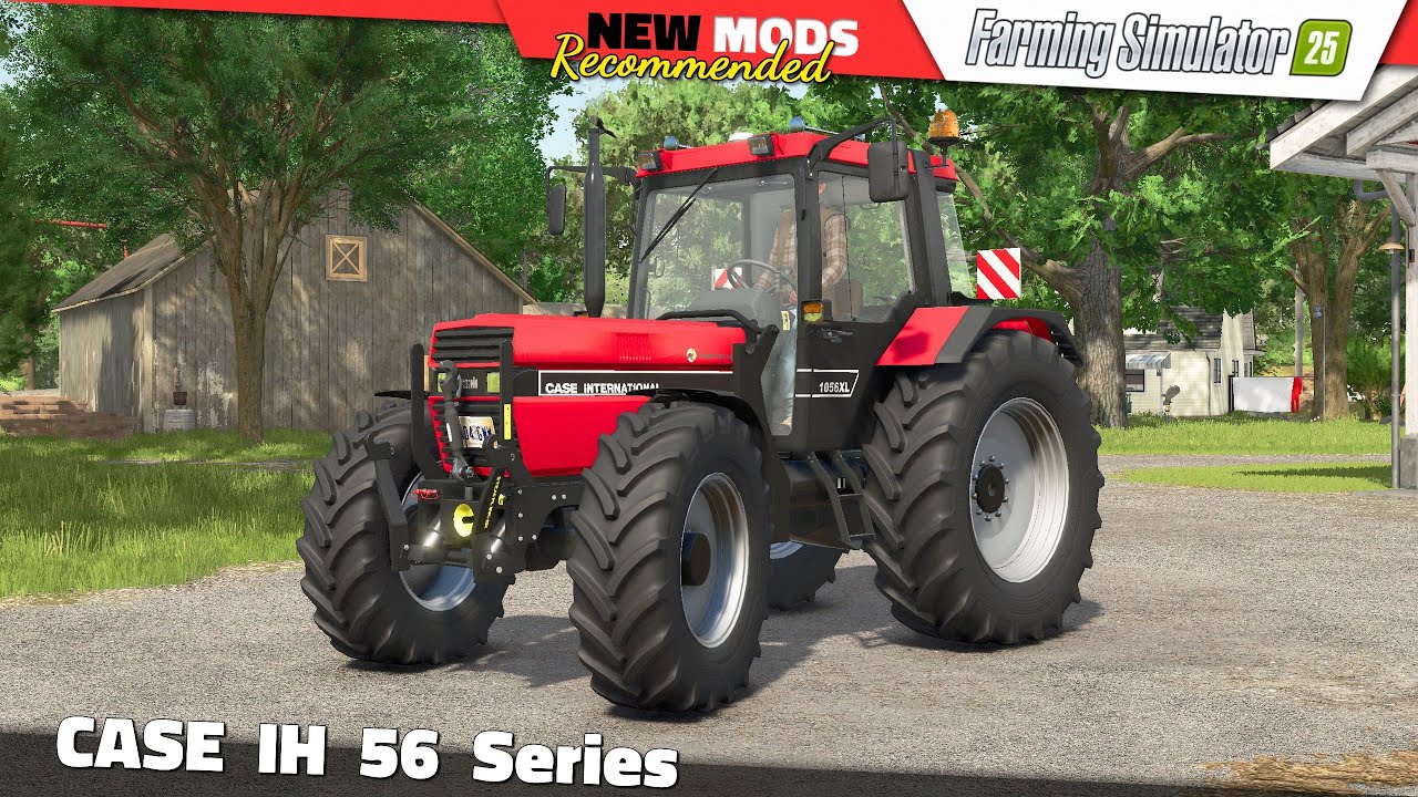 FS25 | Case IH 56 Series pack - Farming Simulator 25 Mods Review 2K60