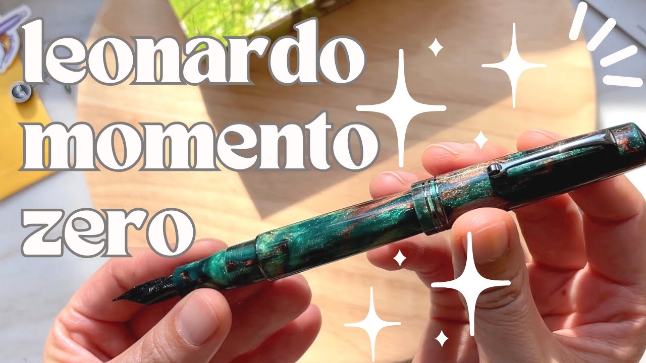 У меня новая ручка! 🖋️ Leonardo Momento Zero - Foresta Umbra | Распаковка + первые впечатления!