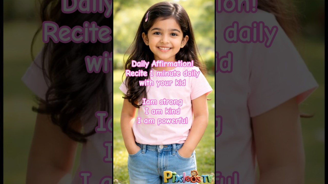 I am Strong, I am Kind, I am Powerful affirmations 