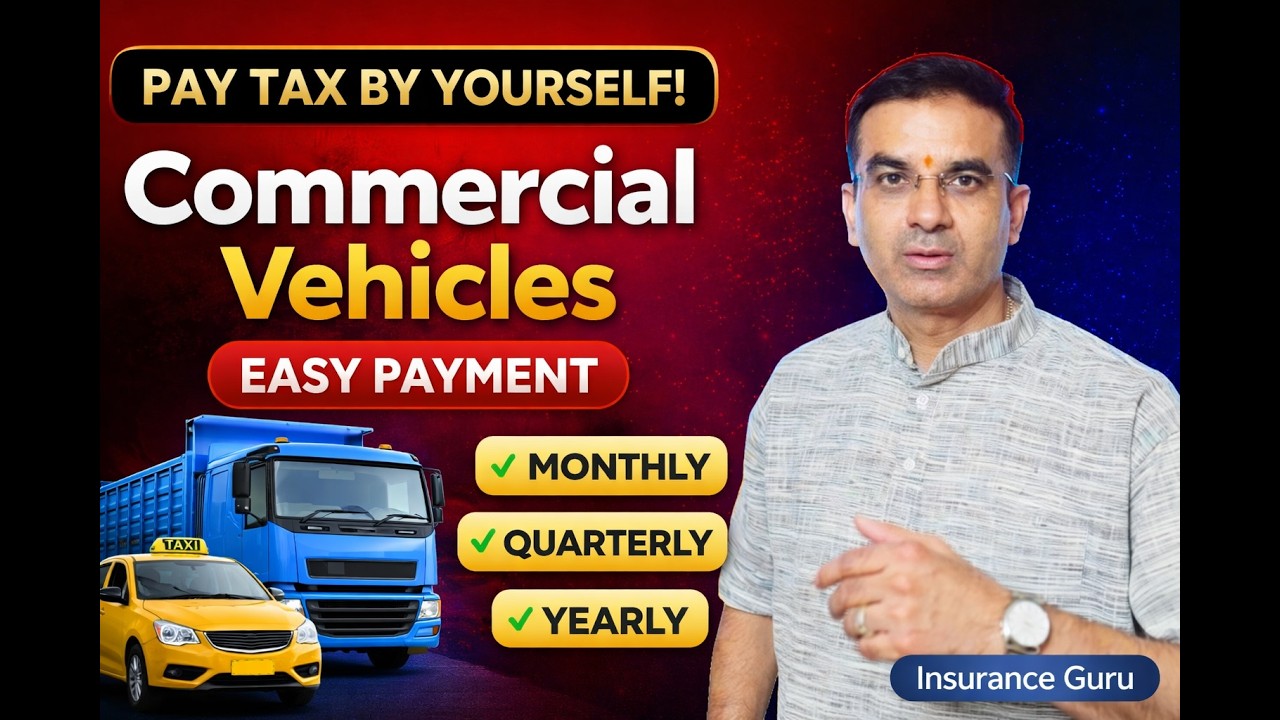 👉 Pay Commercial Vehicle Road Tax Online 🚛 | Full Step-by-Step Guide (No Agent Needed)