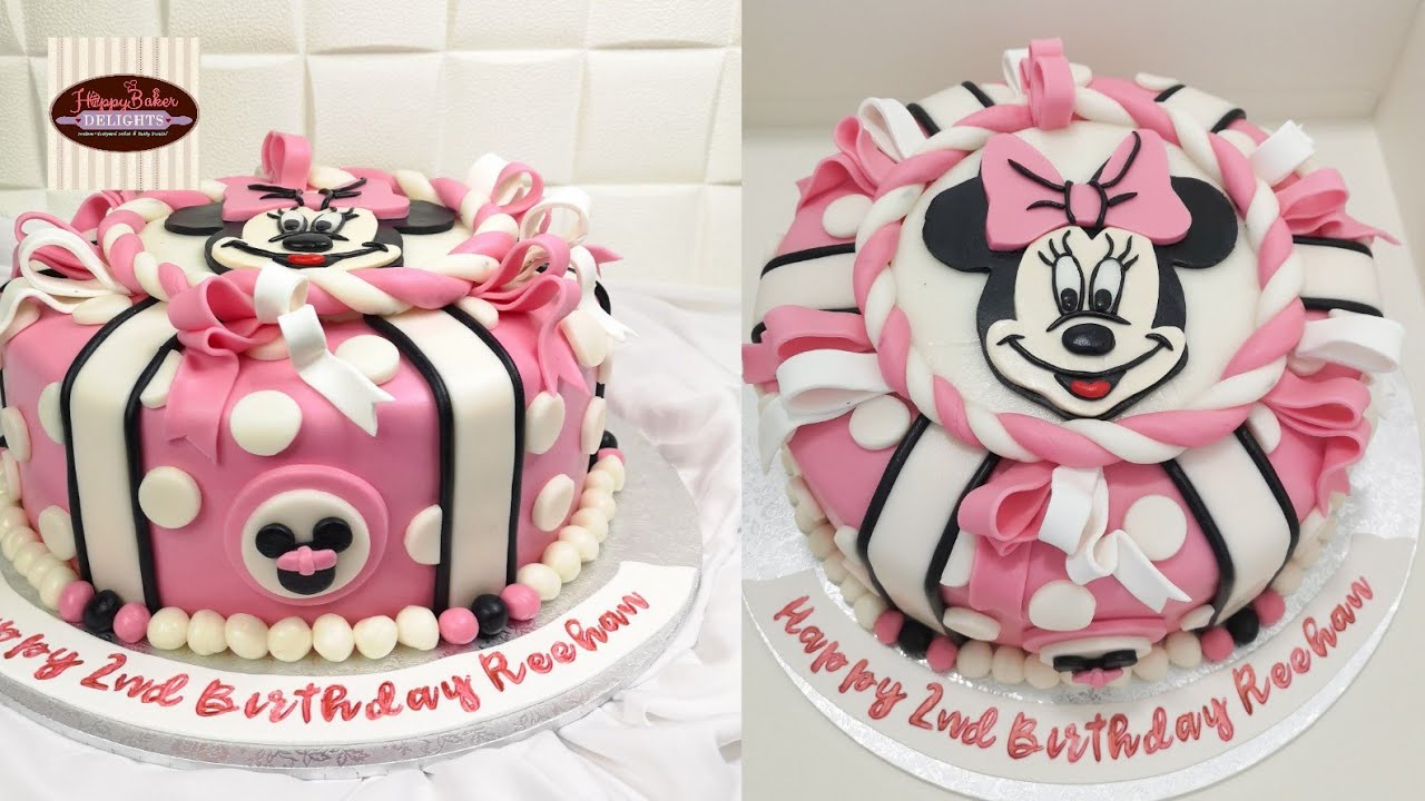 Minnie Mouse Cake | A Decorating Tutorial