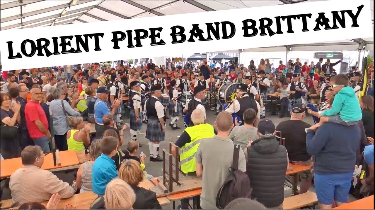 Lorient Pipe Band ; Brittany ; Festival Interceltique ; Lorient ; Morbihan ; Bretagne Sud ; France