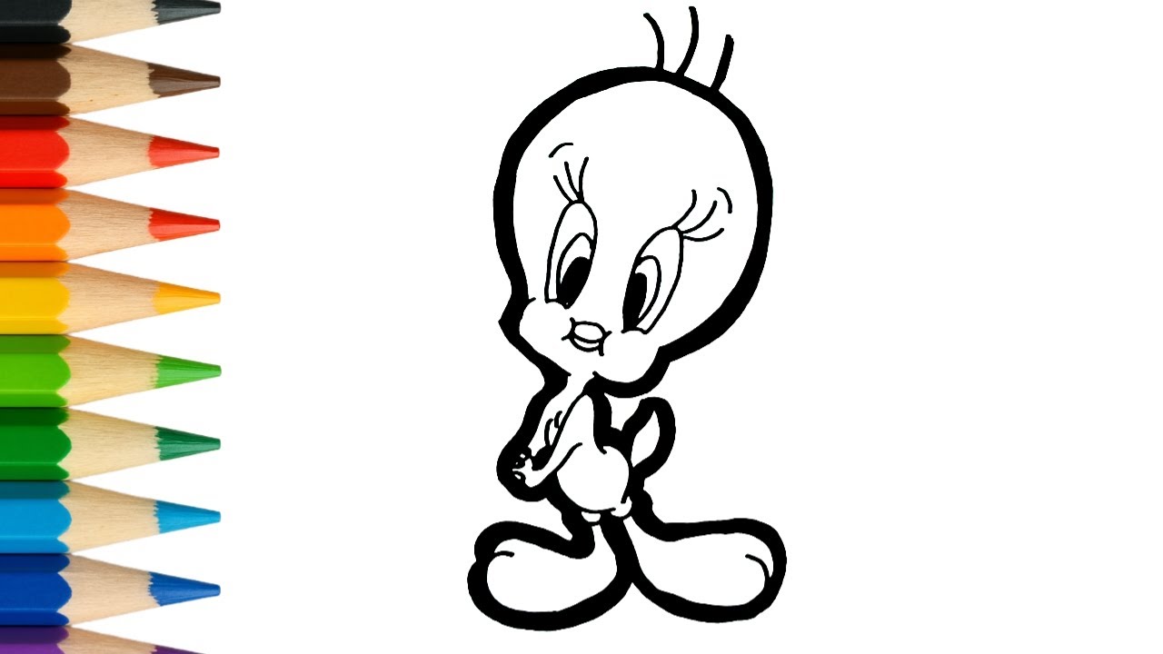 Tweety Bird dan Pensil Ajaib ✨ | Menggambar & Mewarnai JoyArt Kids