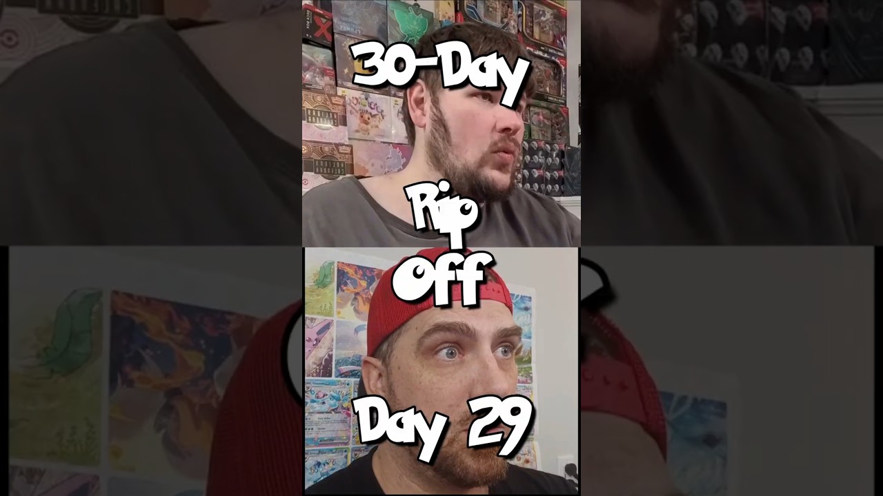 Rip Off ChallengeDay29 #30daysuperfans #pokemoncards #pokemon #packbattle