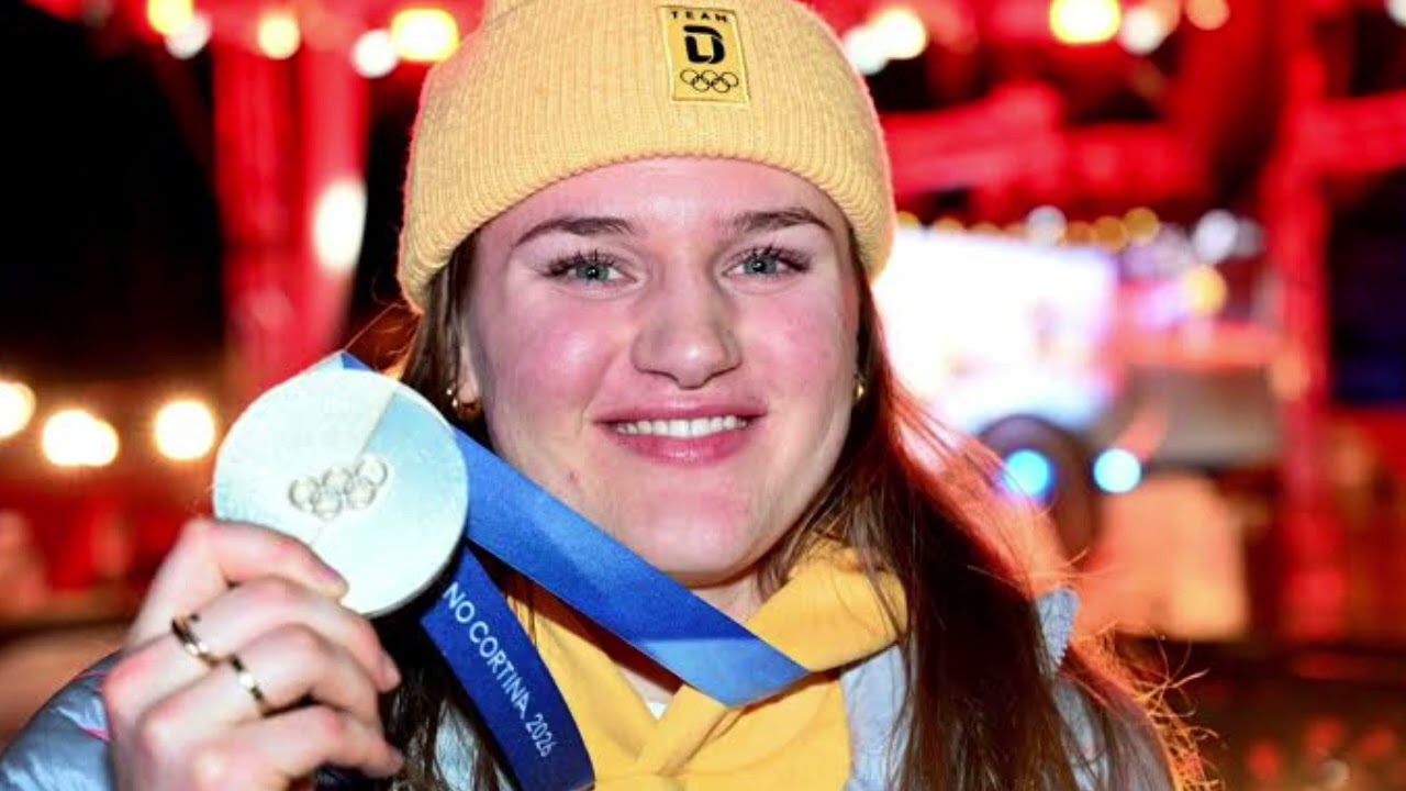 Emma Aicher Wins Historic Olympic Silver | Germany’s First Downhill Medal in 28 Years