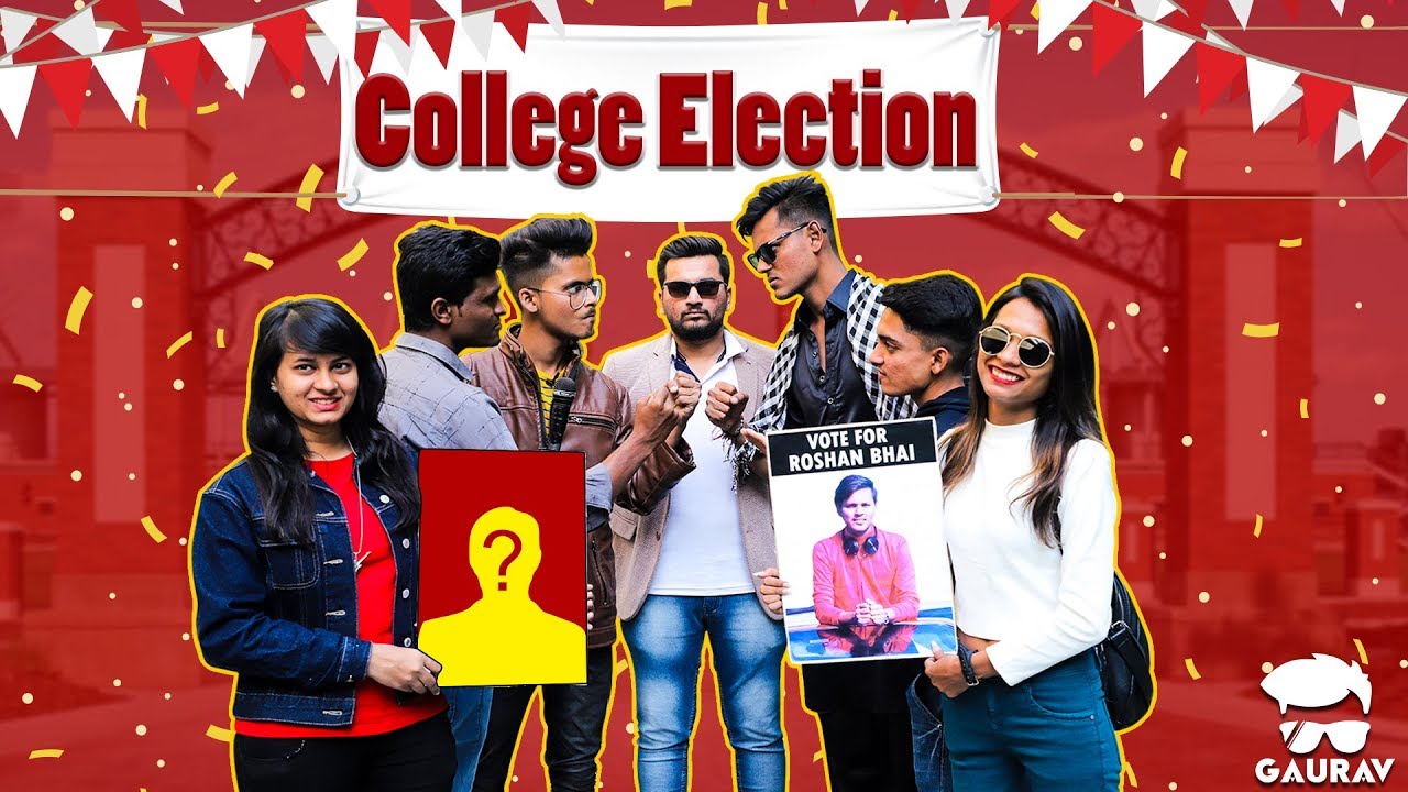 Collage Election || Collage Comedy Video - Kaminey Frendzz