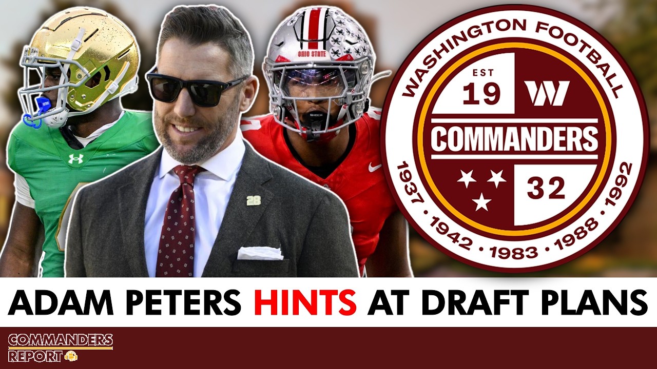 MORE Commanders News From The NFL Owner&rsquo;s Meetings: Adam Peters HINTS At Plans For The #7 Pick