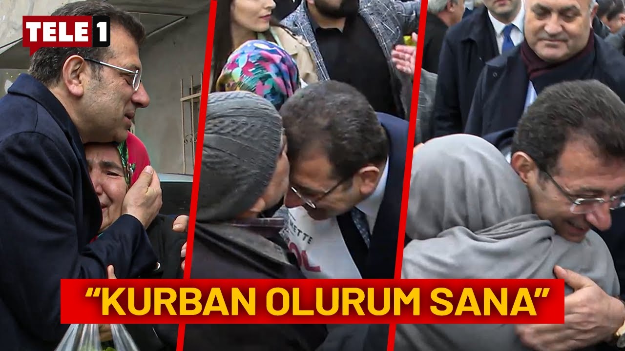 İmamoğlu'na AKP kalesi Sultanbeyli'de sevgi seli! Hem sarılanlar oldu hem ağlayanlar...