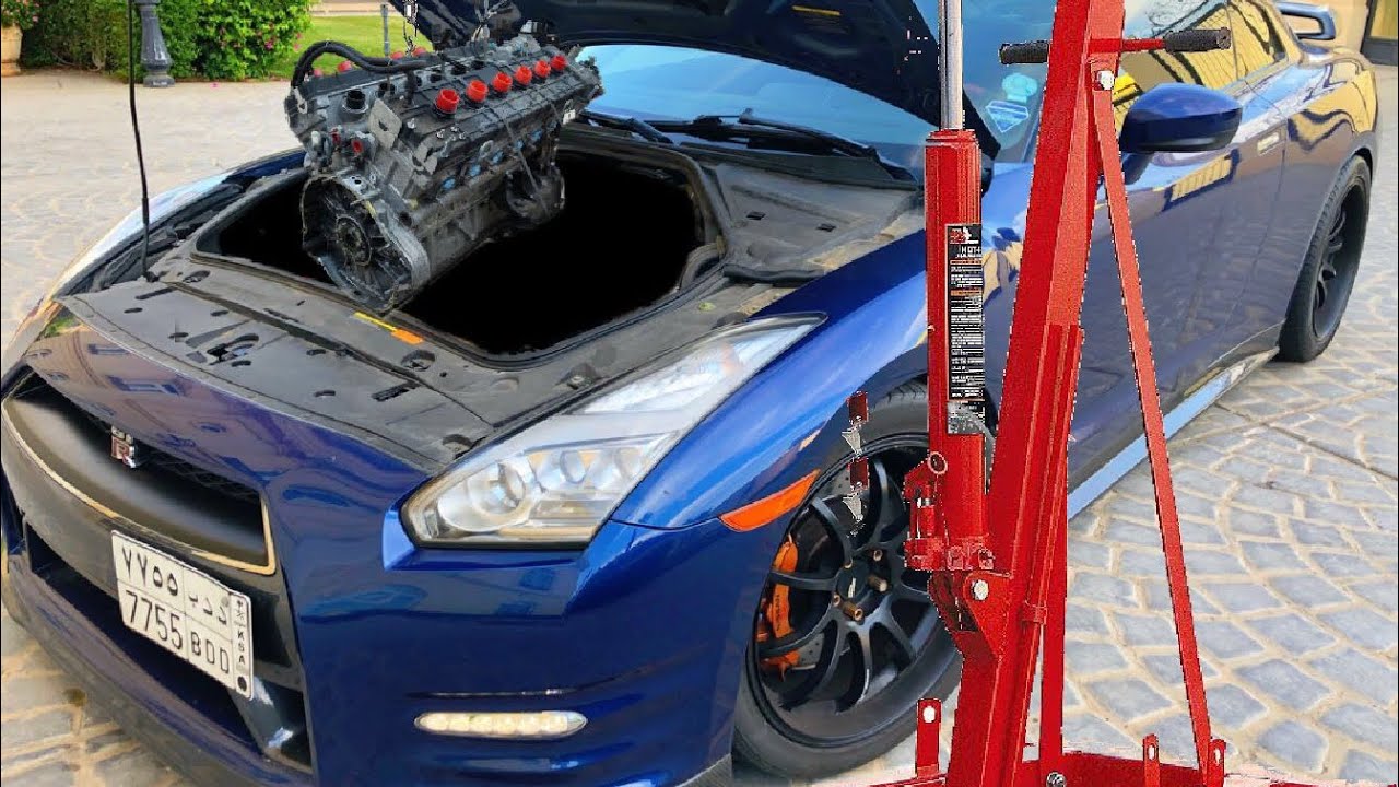 FIRST V12 SWAP on Nissan GTR