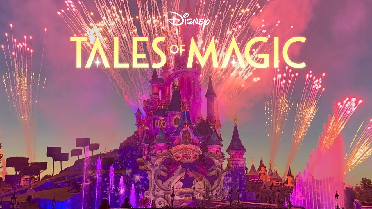 DISNEY TALES OF MAGIC - FULL SHOW DURING LATE SUMMER SUNSET - JUNE 2025 - Disneyland Paris