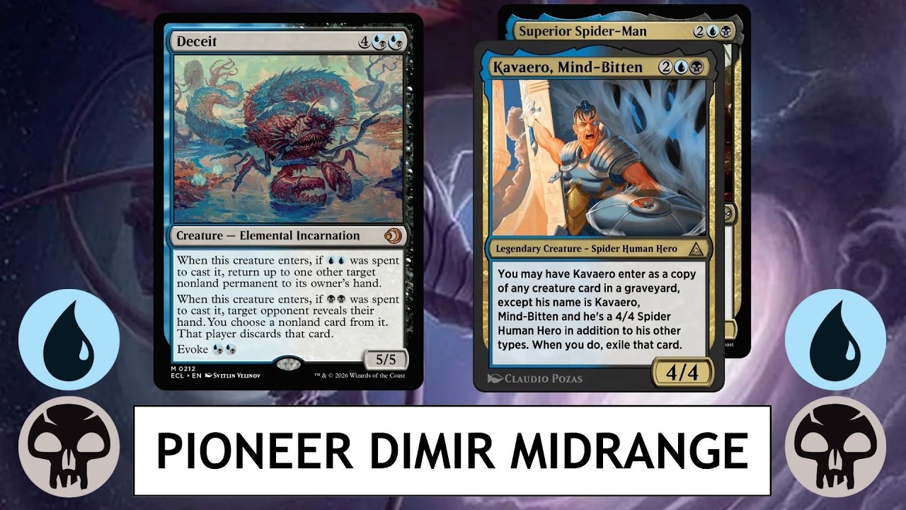 MTG Pioneer Dimir Midrange - You're Doomed Even Without Doomsday. Happy Monday