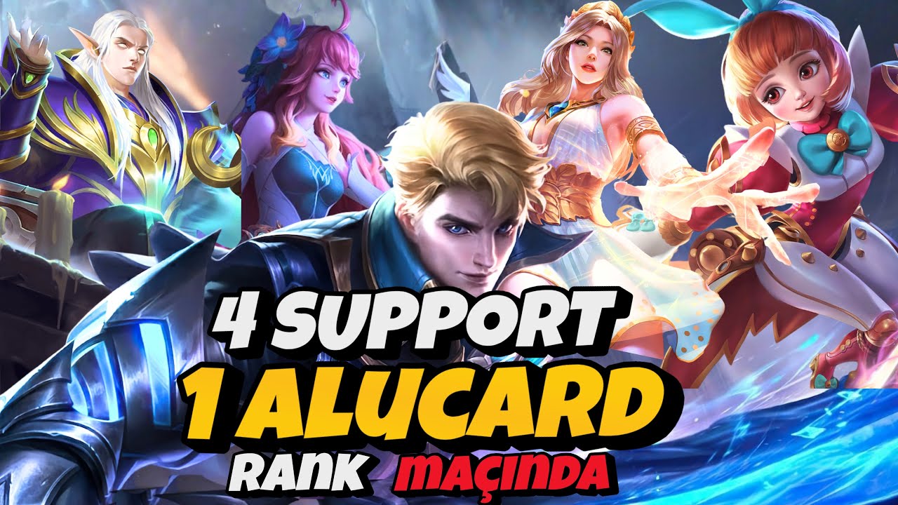 4 SUPPORTLU ALUCARD RANK MAÇINDA / TOPLAM 85 KİLL-4 SAVAGE-26 KÜFÜR