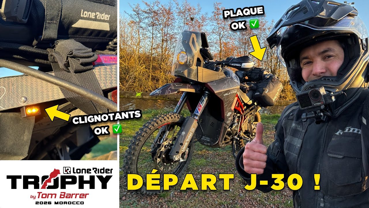J-30 avant le LONE RIDER TROPHY ! Ma Tiger Valkyrie est à nouveau 