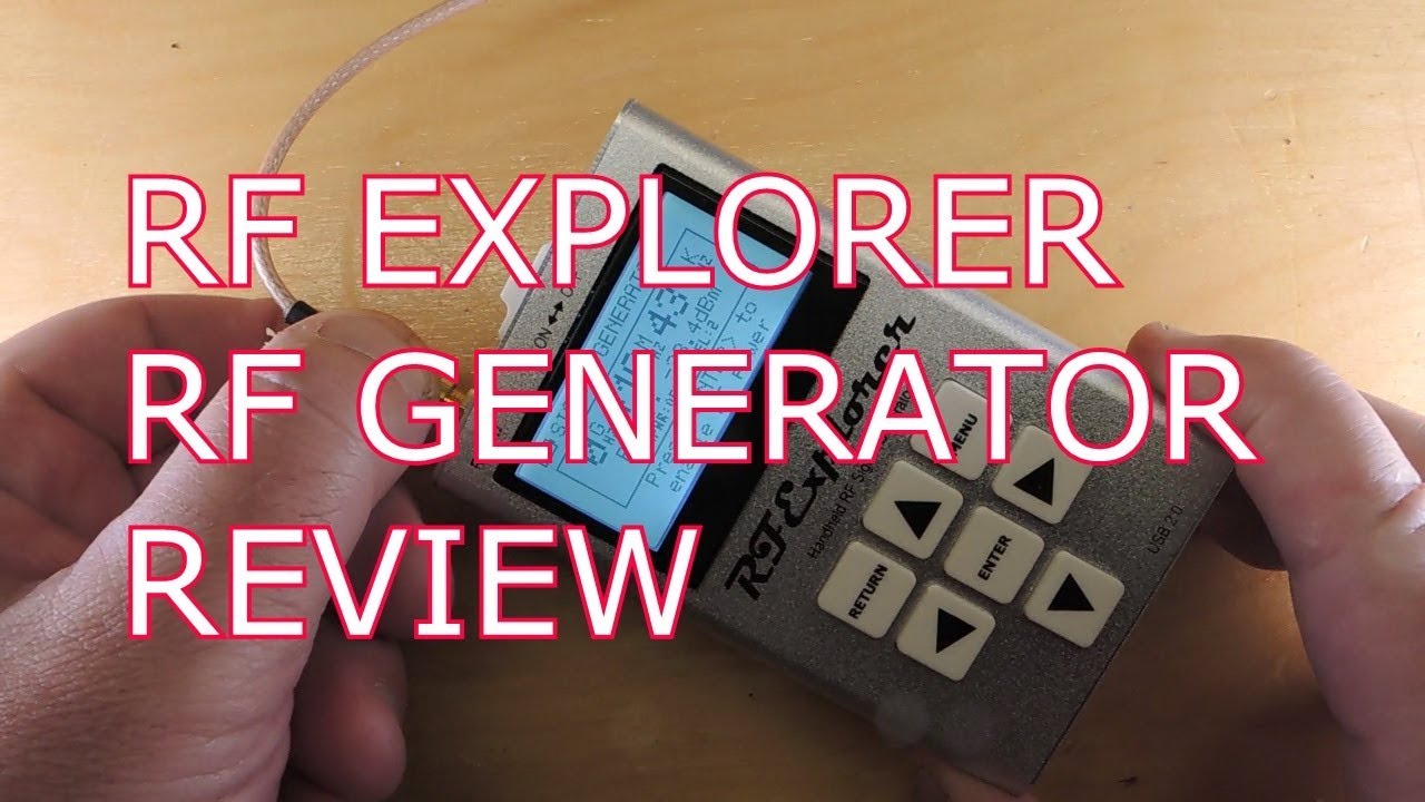 RF Explorer RF Signal Generator: 24 MHz - 6 GHz