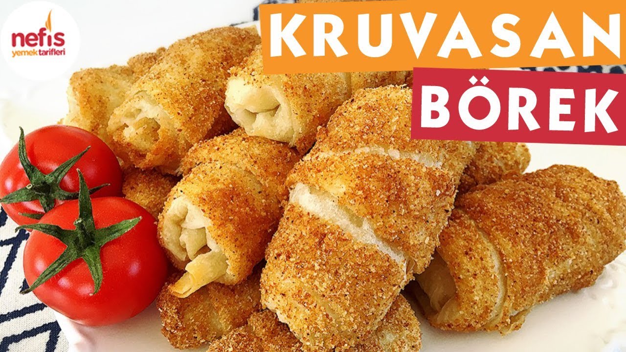 Hazır Yufkadan Kruvasan Börek - Börek Tarifleri - Nefis Yemek Tarifleri